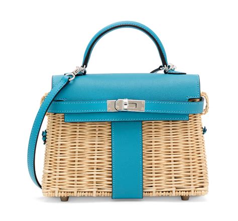 bleu du nord hermes kelly|Hermès Limited Edition Bleu Du Nord Swift Leather And Osier .